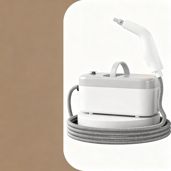 Portable steam cleaner for floors and surfaces