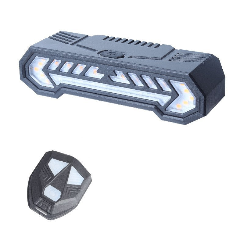 Bicycle Projection Rear Light with Direction Indicator, 1200 mAh