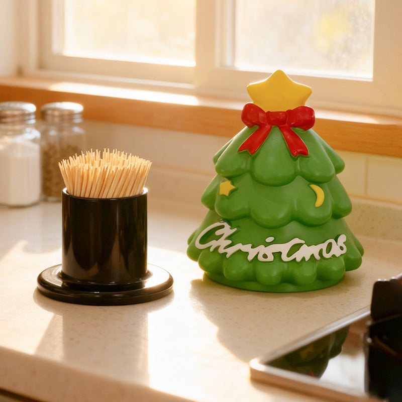 Toothpick holder, Christmas tree shape