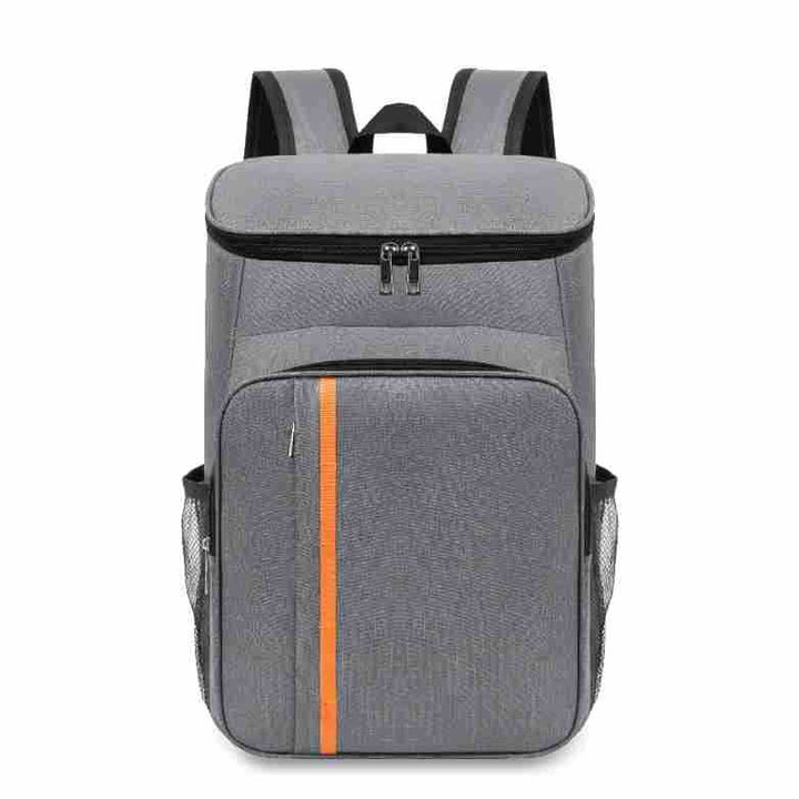 Insulated backpack with aluminum lining, portable