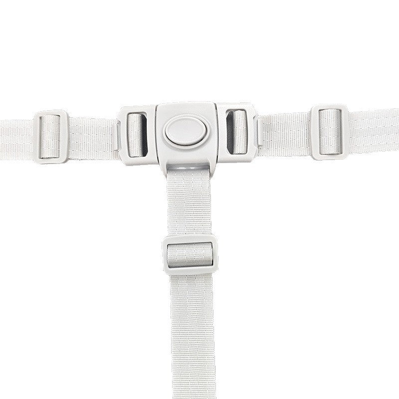 Safety belt for high chair, three-piece, made of nylon