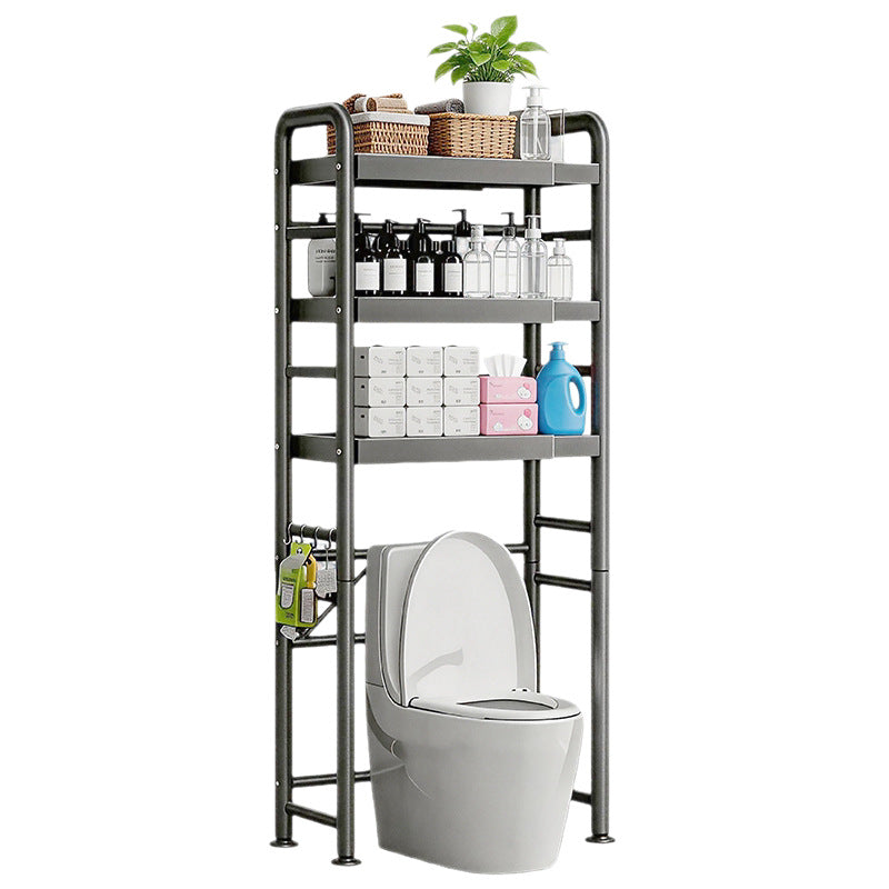 Toilet shelf, extendable, 1–3 levels, steel frame