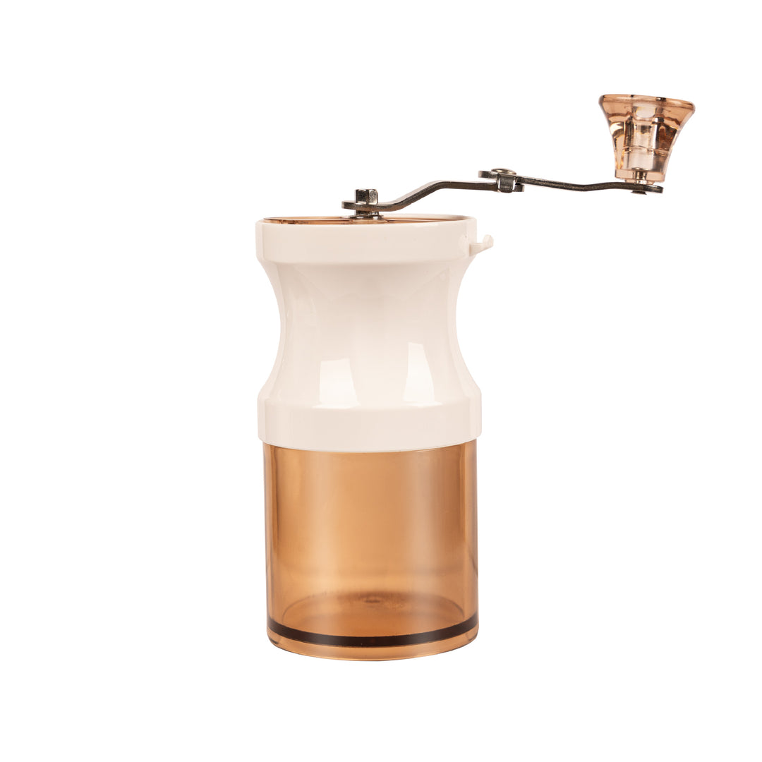 Hand crank coffee grinder, portable
