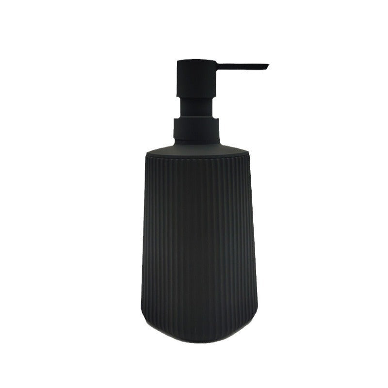 Soap dispenser made of plastic, pressure pump
