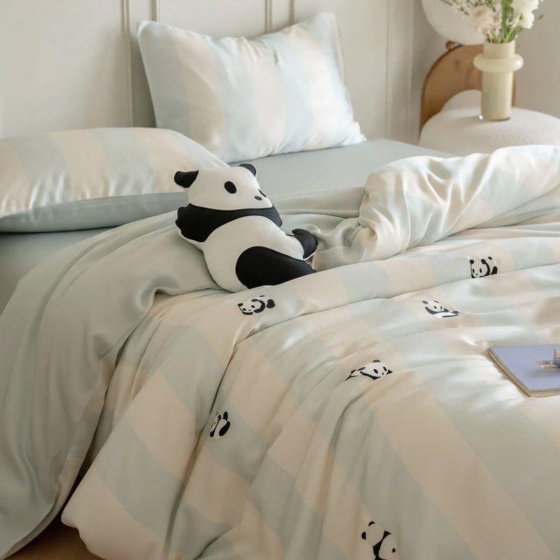 Bedding set made of lyocell, 60 thread count, summer