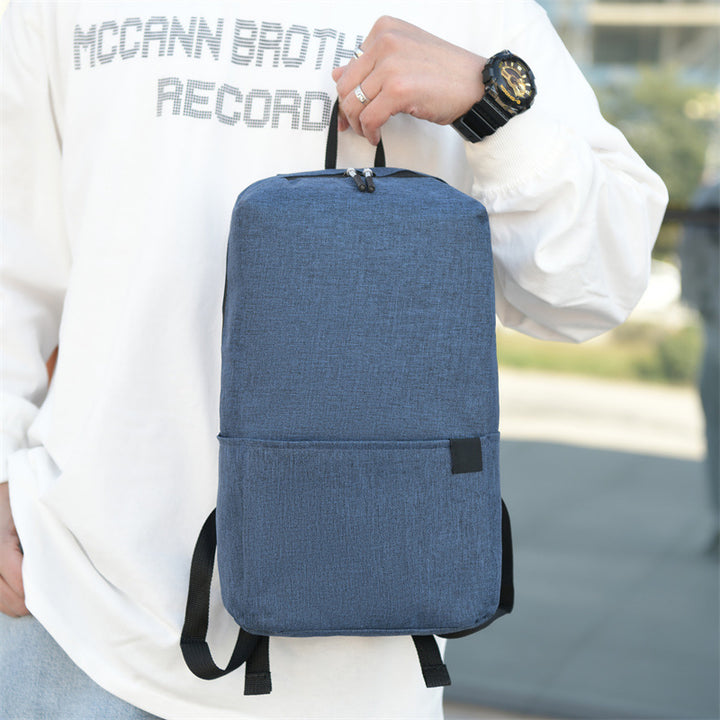 Student backpack made of nylon, relieving, up to 14 inches