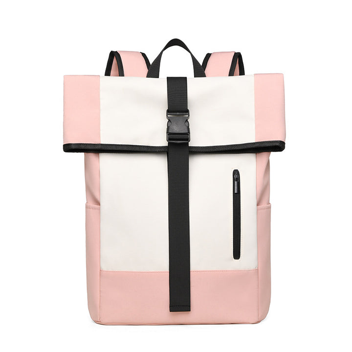 Double shoulder backpack with roll closure, 20-35 L