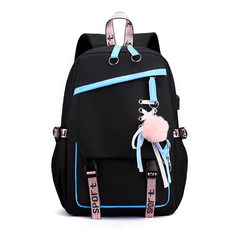 Simple backpack for laptop, 14 inches, 20–35 L
