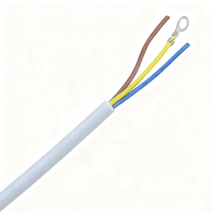 Power cable for washing machines and household appliances