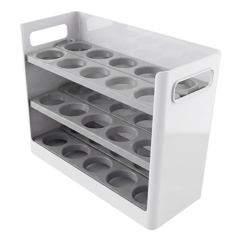 Egg storage box for the refrigerator
