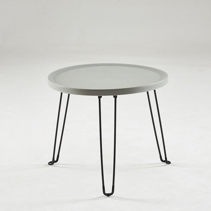 Folding side table, round, Ø 45.5 × 40 cm, Model H-262