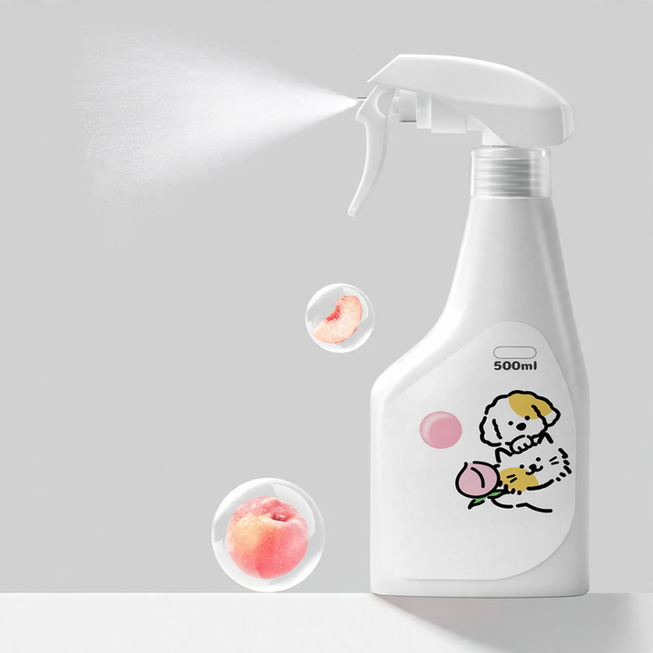 Concentrated odor remover spray for cats and dogs