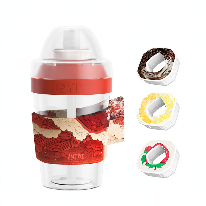 Sports water bottle with straw, 400 ml