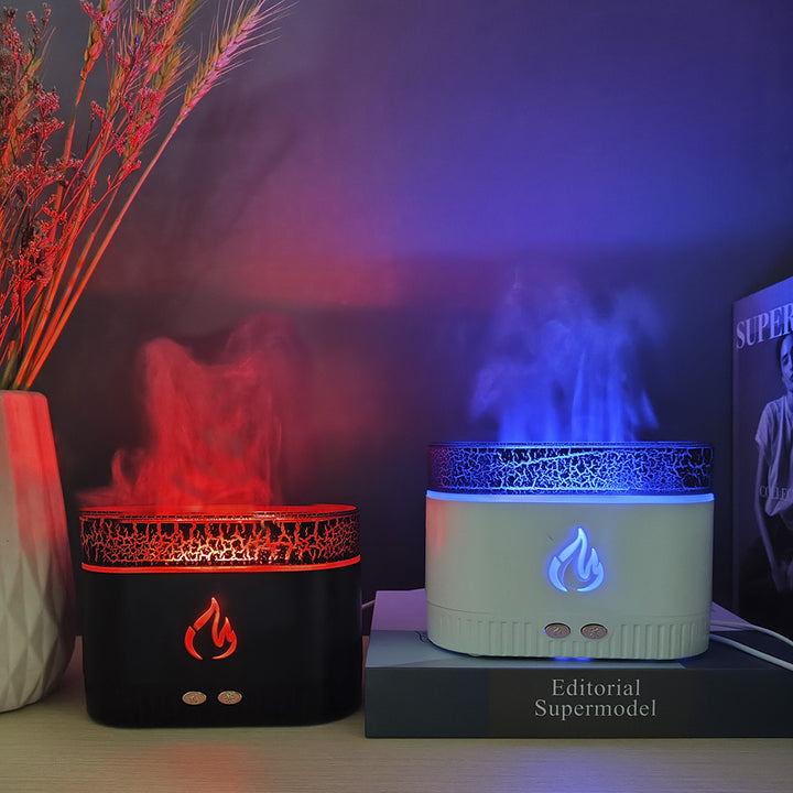 Aromatherapy diffuser with lava lamp design, 200 ml