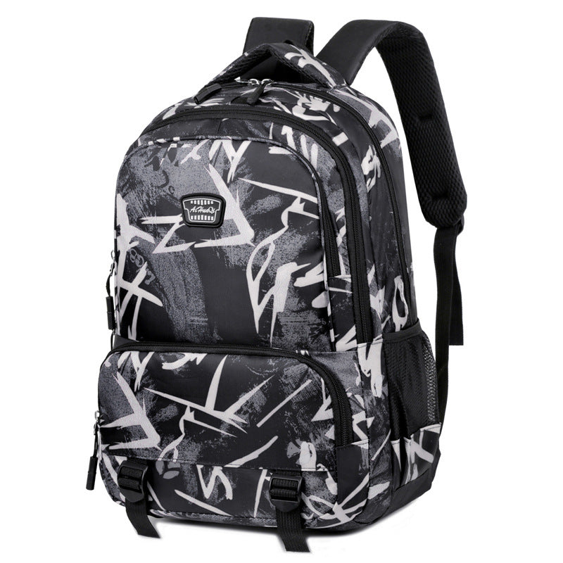 Oxford-Rucksack, 36–55 L, striped pattern