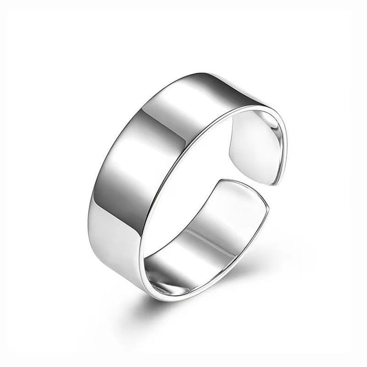 Open ring, adjustable, zinc alloy