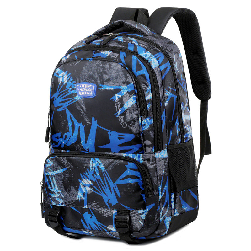 Oxford-Rucksack, 36–55 L, striped pattern