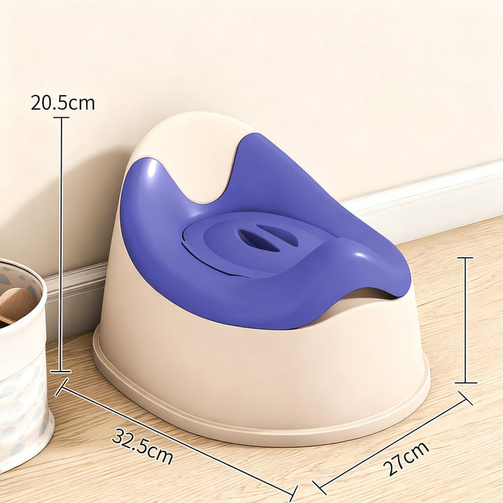 Child potty made of plastic