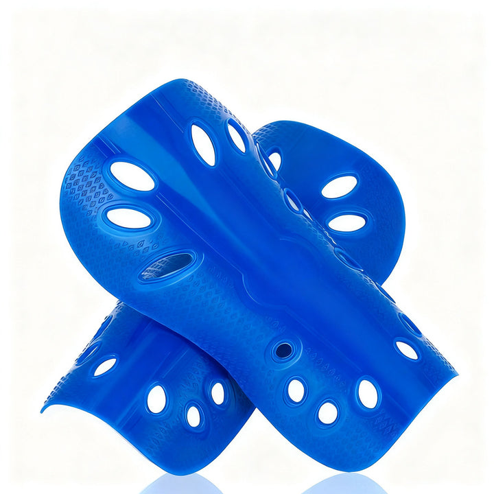 Shin guard, PU, with insert, adults