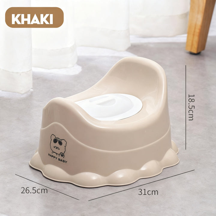Child potty made of plastic