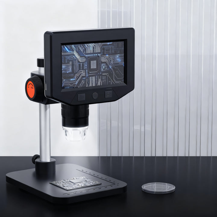 Digital microscope, 1600x magnification, USB operation