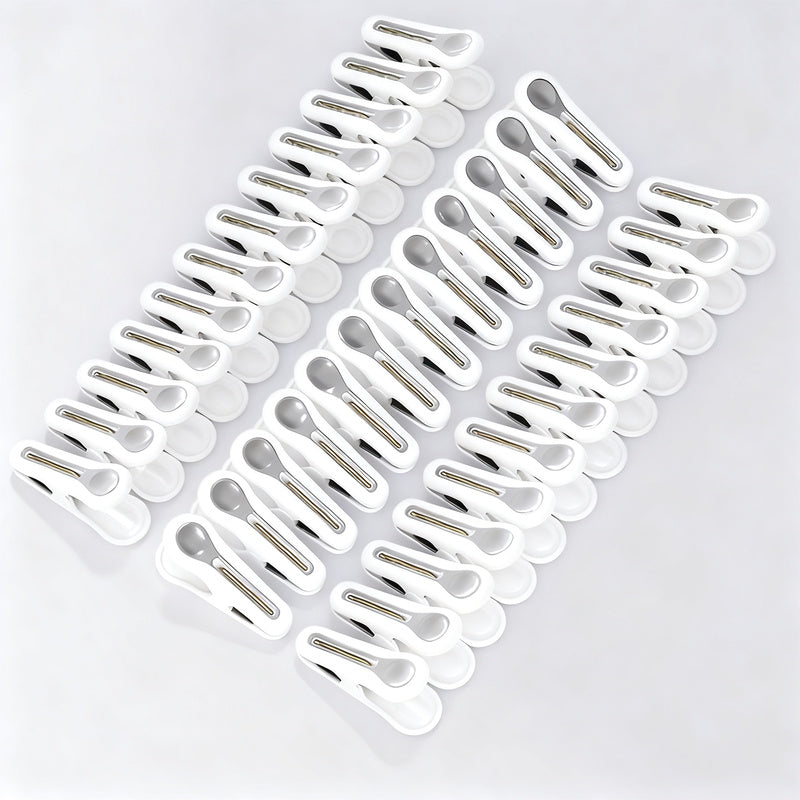 Plastic clothespins, residue-free, set of 12 to 48