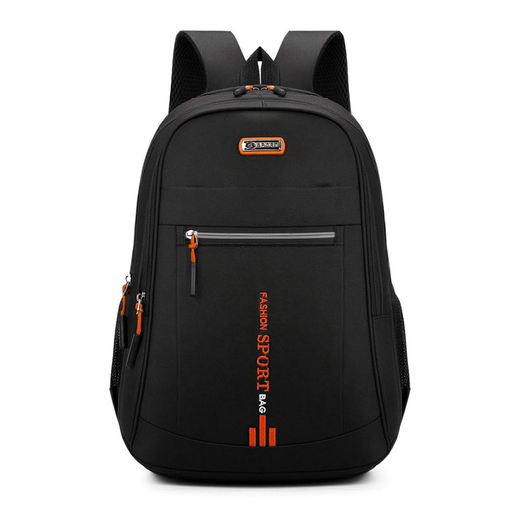 Nylon backpack with anti-theft protection, large capacity