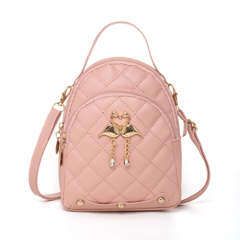 PU Backpack with Embroidery
