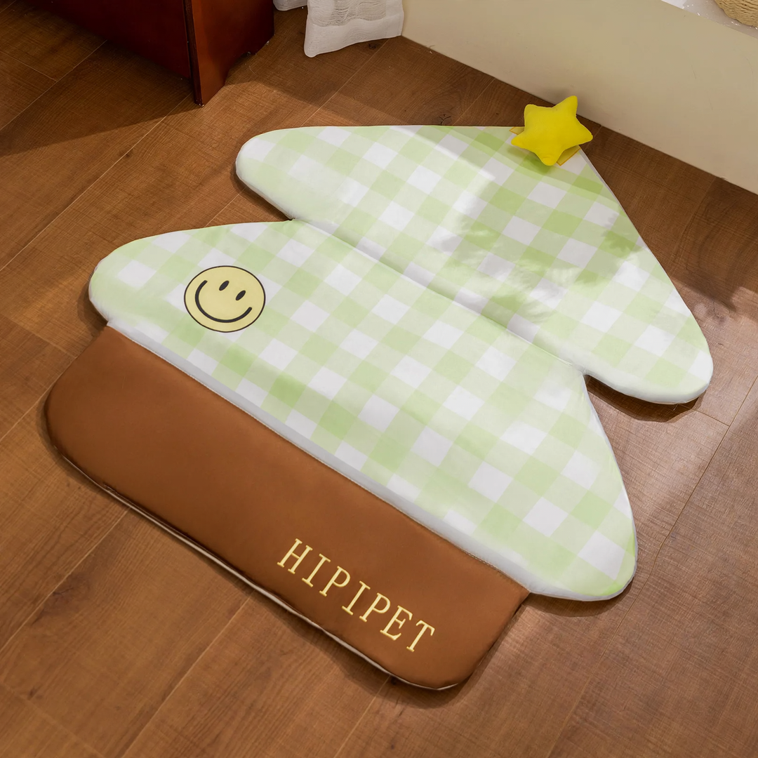 Dog mat with cooling effect, foldable, waterproof