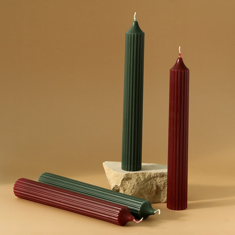 Scented candle, pillar shape, handmade