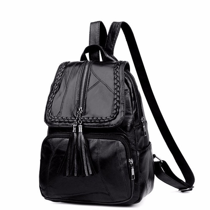Backpack PU, waterproof, with pendants