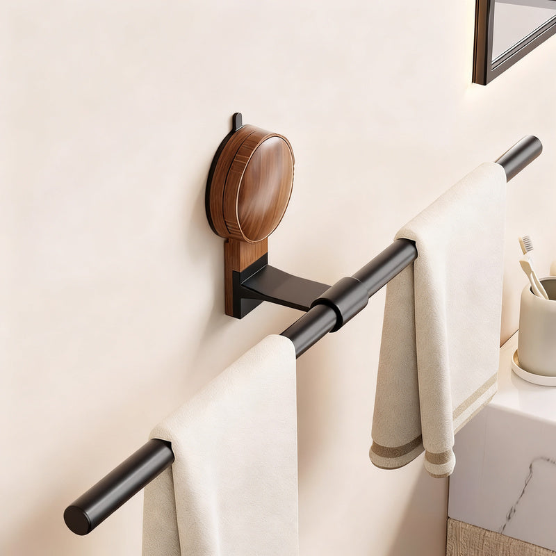 Towel holder made of space aluminum with suction cup