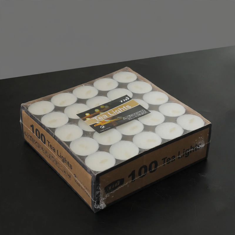European style glass candle tray