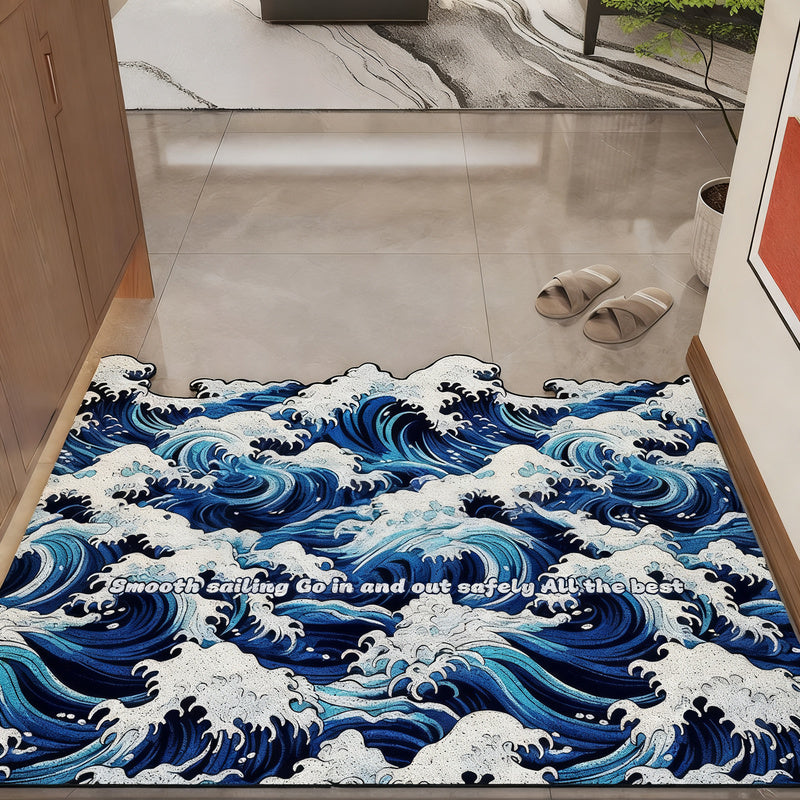 Doormat, non-slip, yarn loop