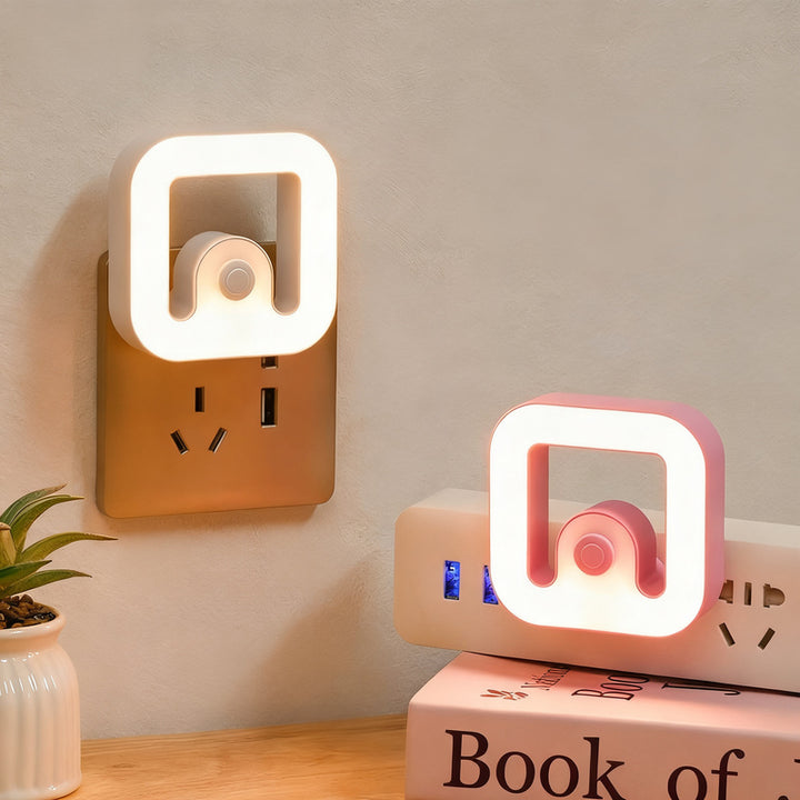 LED night light with 3-level brightness control