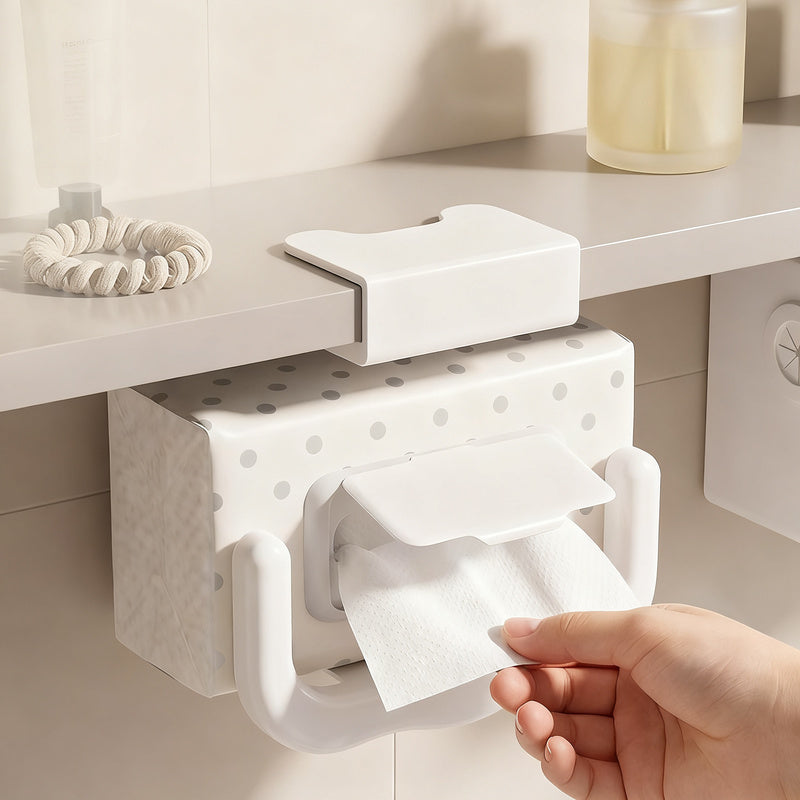 Paper towel holder U-shape, wall-mounted