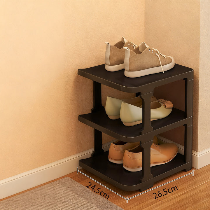 Plastic shoe rack, 9-layered