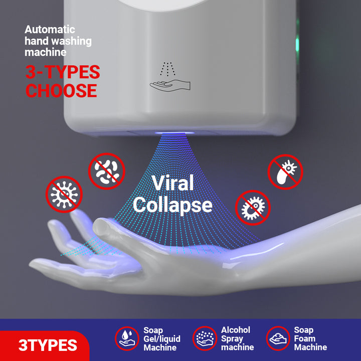 Automatic soap dispenser with sensor