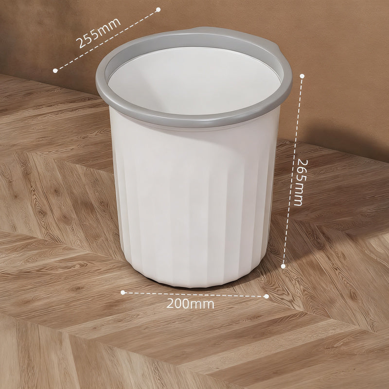 Plastic waste bin, 4 L, cylindrical