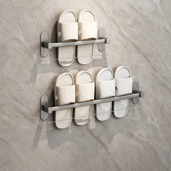 Bathroom slipper holder for hanging