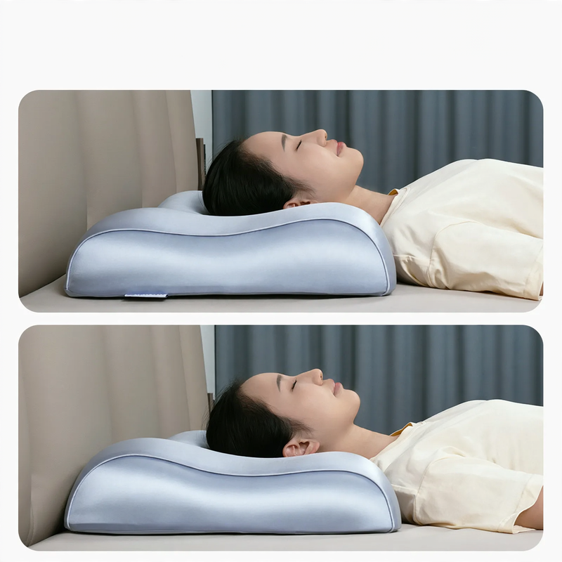 Memory Foam Neck Support Pillow MJ8613 64×40 cm