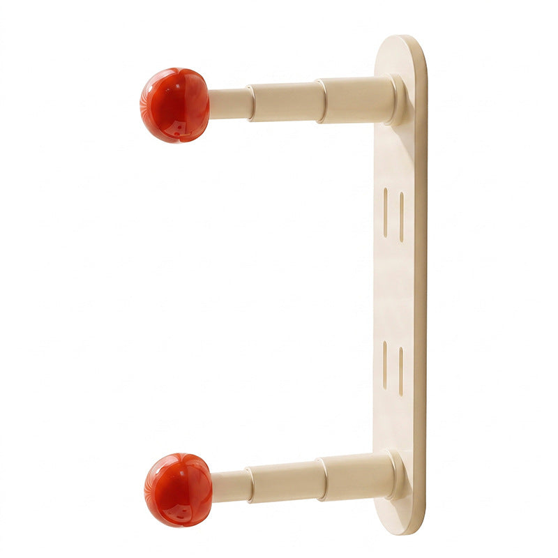 Plastic hanger organizer, wall mountable