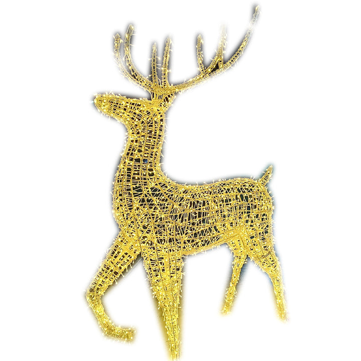 LED-Reindeer-Light with Sleigh