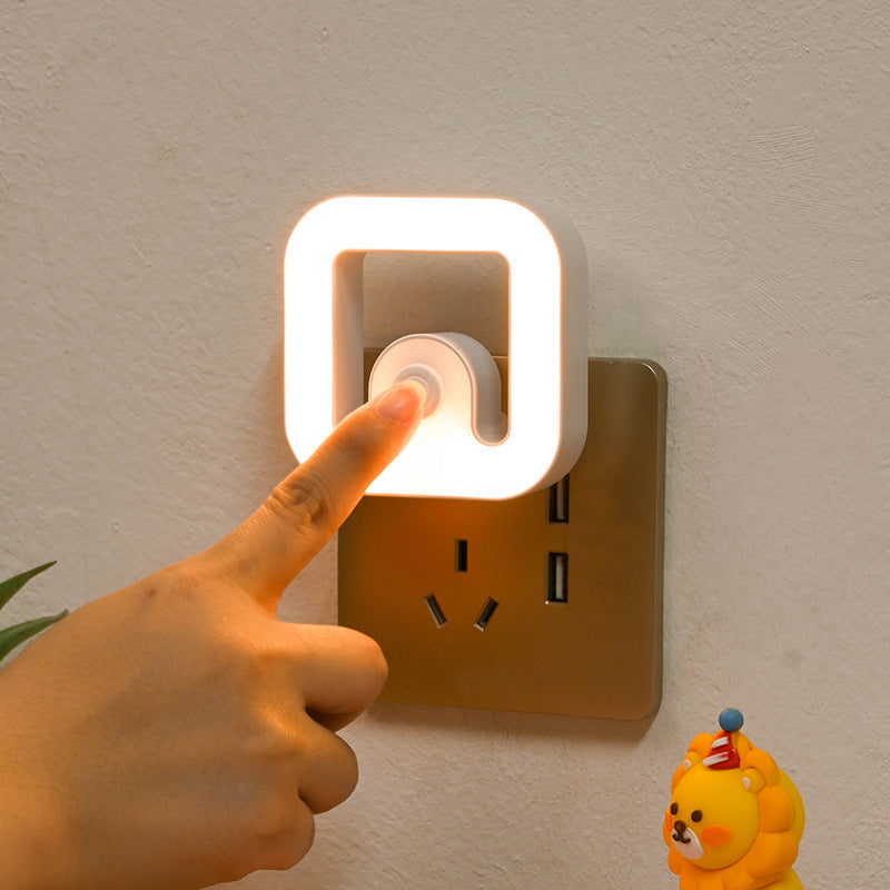 LED night light with 3-level brightness control