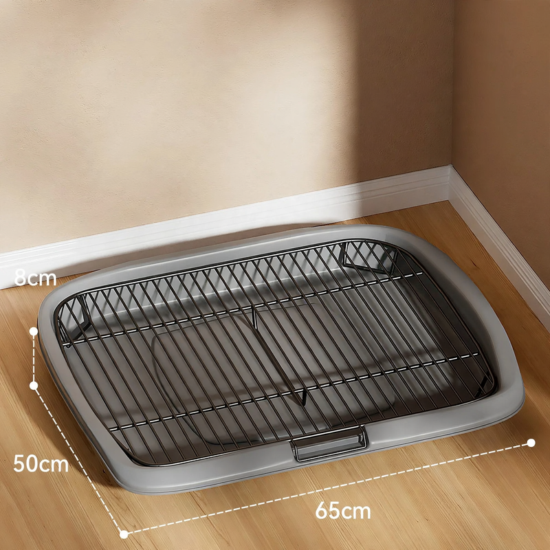 Dog toilet with drawer, PVC