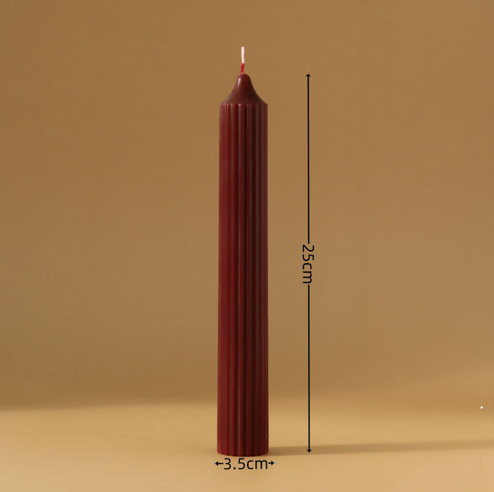 Scented candle, pillar shape, handmade