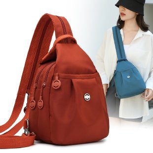 Compact backpack with theft protection, Oxford fabric