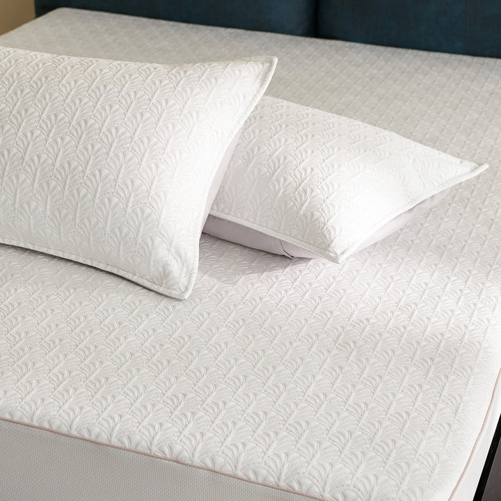 Cooling mat made of ice mat and rattan, 150×200 or 180×200 cm