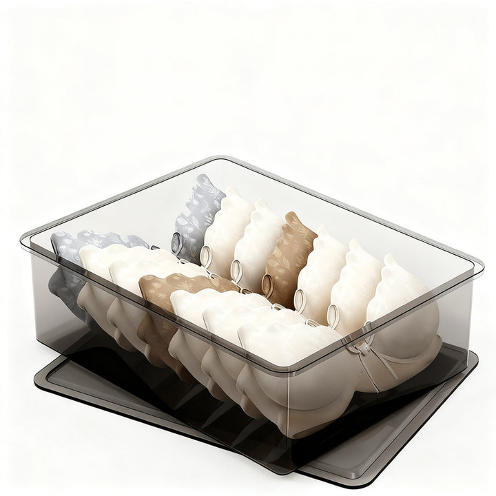 Lingerie organizer with compartments, 3-piece