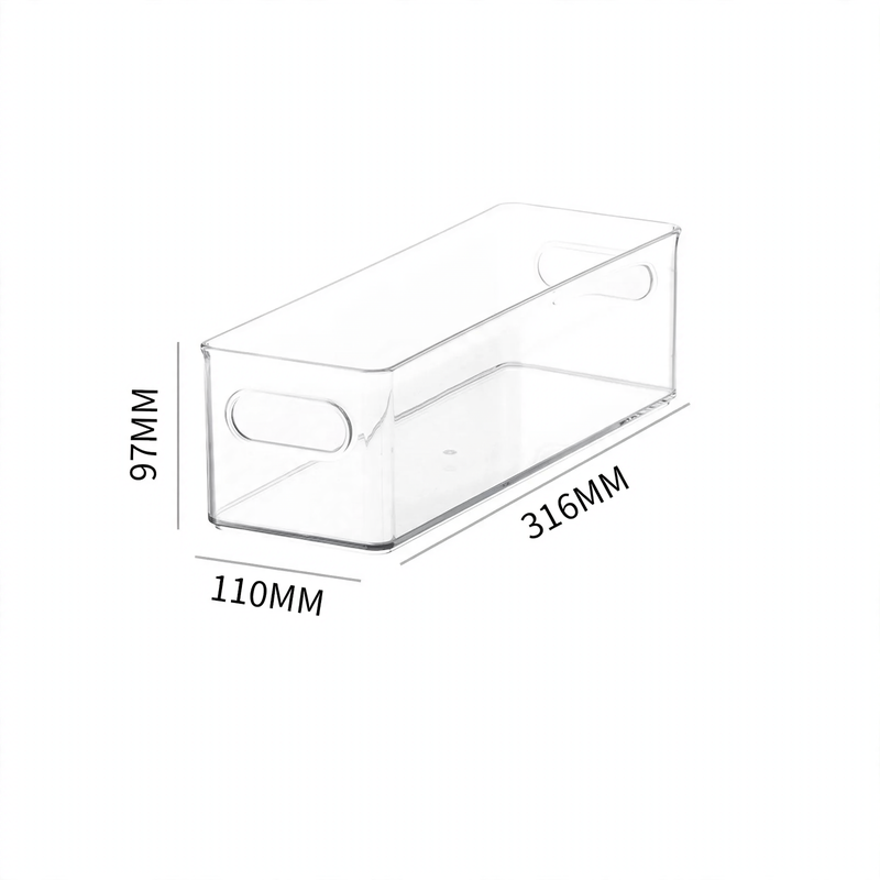 Refrigerator storage box, drawer system